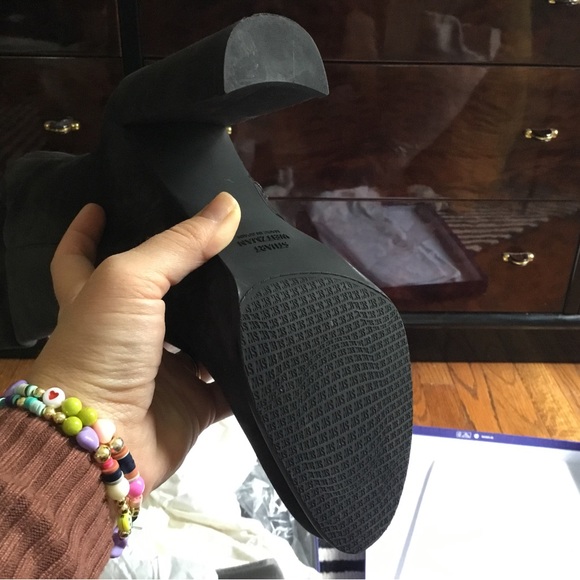 Stuart Weitzman Women's Alljill Anthracite Suede Over The Knee Boot - Picture 5 of 7